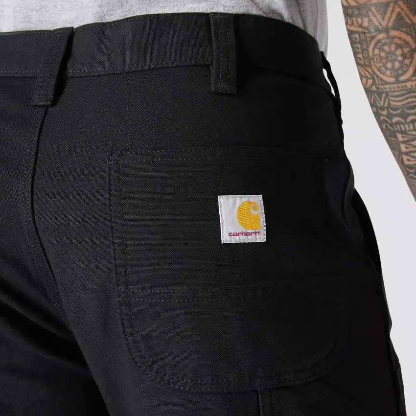 Herren-Arbeitshose «Relaxed Straight Fit» aus Rugged Flex-Duck-Material mit doppelten Knieverstärkungen