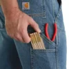 Herren-Arbeitsjeans im Relaxed-Straight-Schnitt mit Rugged Flex und doppelverstärkten Knien