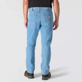Herren-Arbeitsjeans in lockerer, gerader Passform