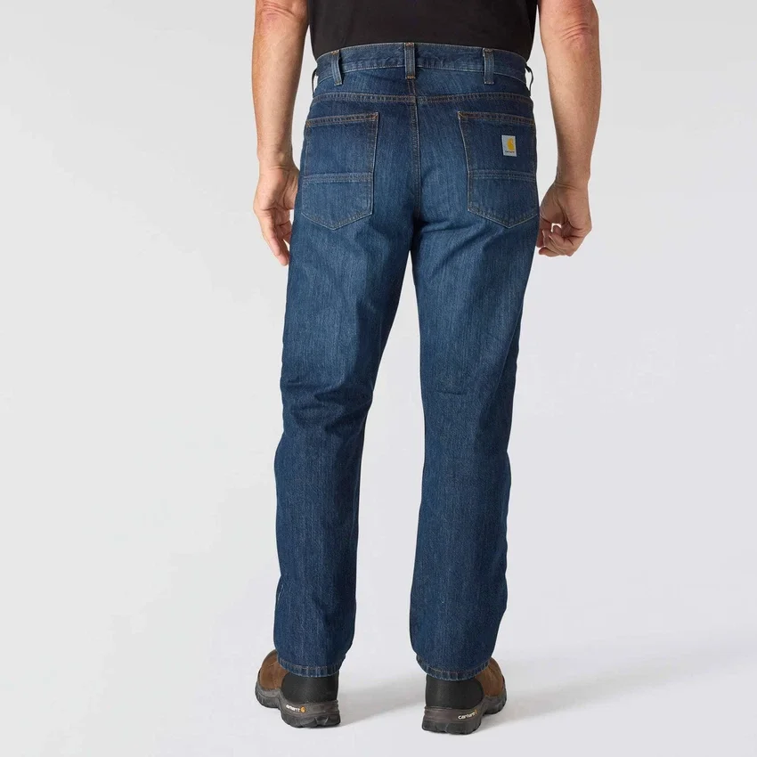 Herren-Arbeitsjeans in lockerer, gerader Passform