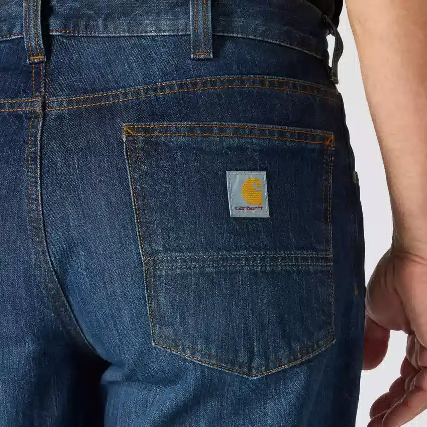 Herren-Arbeitsjeans in lockerer, gerader Passform