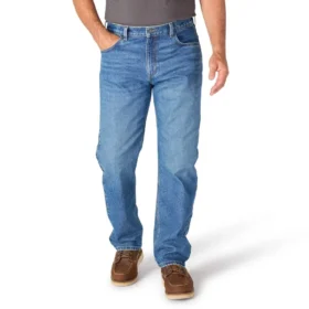 Herren-Arbeitsjeans in lockerer Passform mit geradem Bein und Rugged Flex