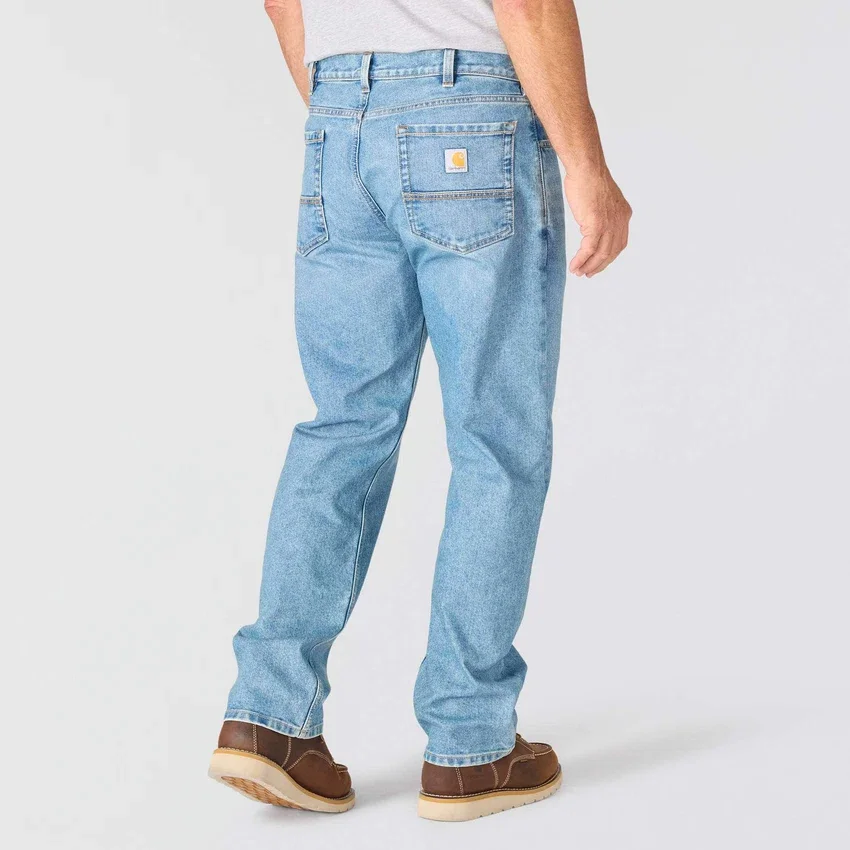 Herren-Arbeitsjeans in lockerer Passform mit geradem Bein und Rugged Flex