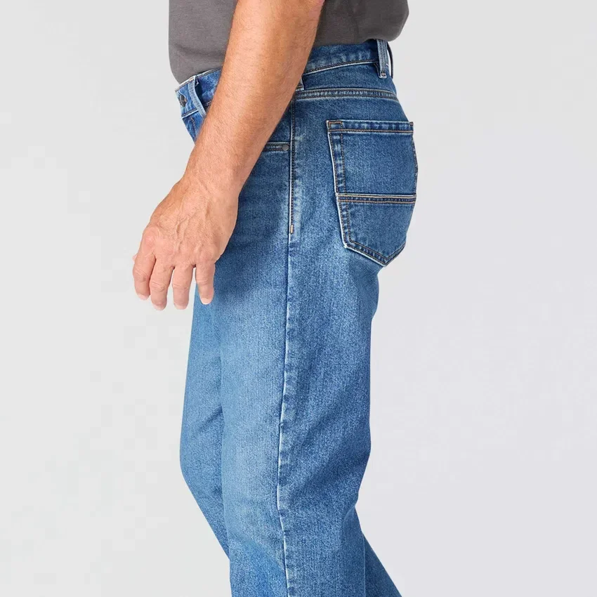 Herren-Arbeitsjeans in lockerer Passform mit geradem Bein und Rugged Flex