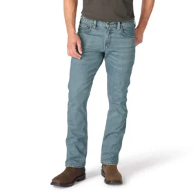 Herren-Arbeitsjeans mit lockerer Bootcut-Passform und «Rugged Flex»-Technologie