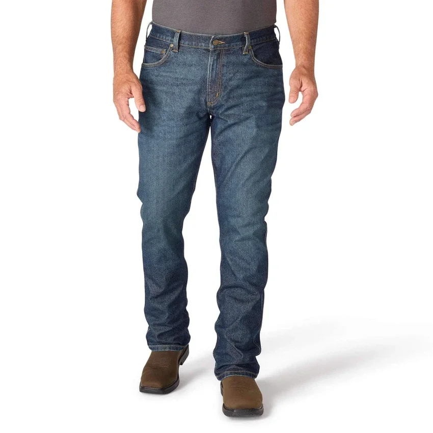 Herren-Arbeitsjeans mit lockerer Bootcut-Passform und «Rugged Flex»-Technologie