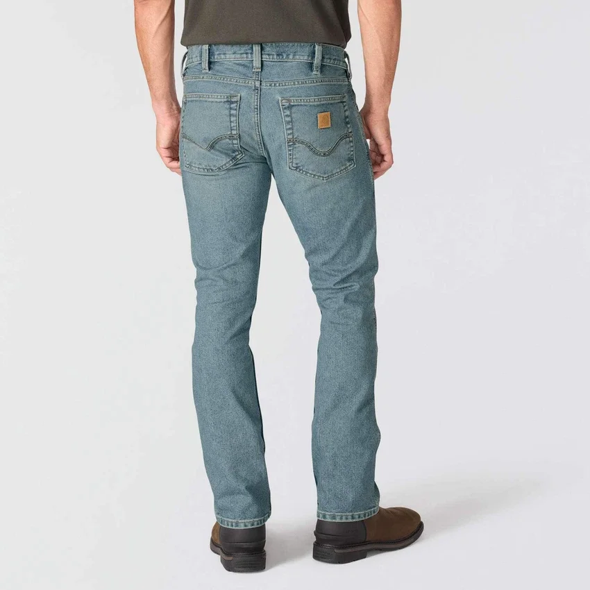 Herren-Arbeitsjeans mit lockerer Bootcut-Passform und «Rugged Flex»-Technologie