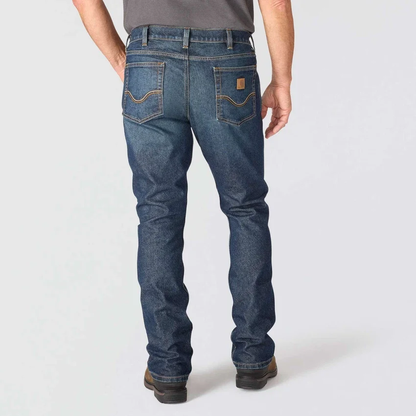 Herren-Arbeitsjeans mit lockerer Bootcut-Passform und «Rugged Flex»-Technologie