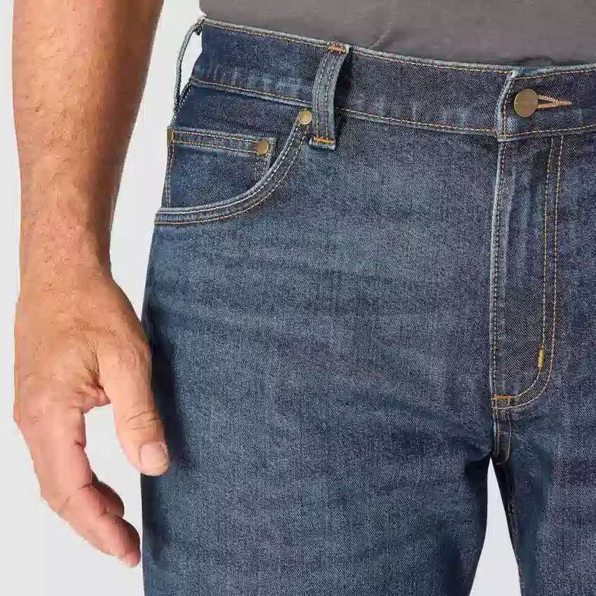 Herren-Arbeitsjeans mit lockerer Bootcut-Passform und «Rugged Flex»-Technologie