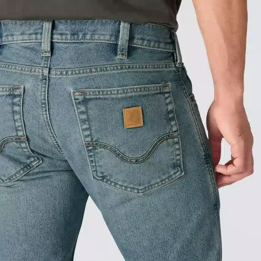 Herren-Arbeitsjeans mit lockerer Bootcut-Passform und «Rugged Flex»-Technologie