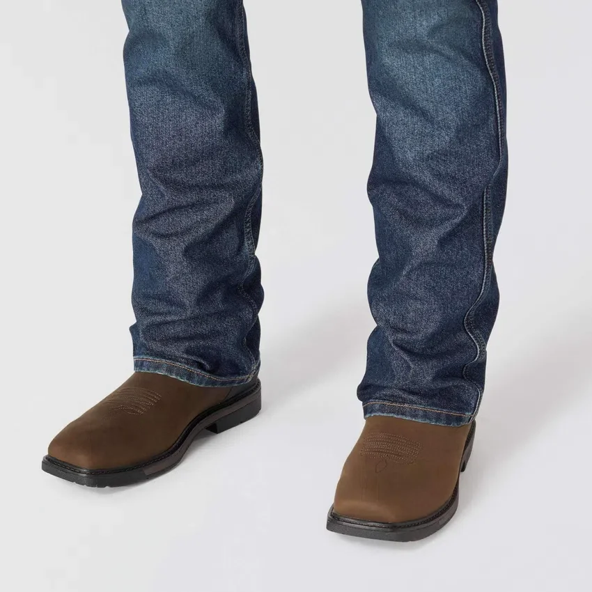 Herren-Arbeitsjeans mit lockerer Bootcut-Passform und «Rugged Flex»-Technologie