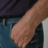 Herren-Arbeitsjeans mit lockerer Passform und geradem Bein, feuerfest