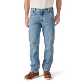 Herren-Arbeitsjeans «Relaxed Straight Rugged Flex»
