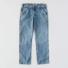 Herren-Arbeitsjeans «Relaxed Straight Rugged Flex»