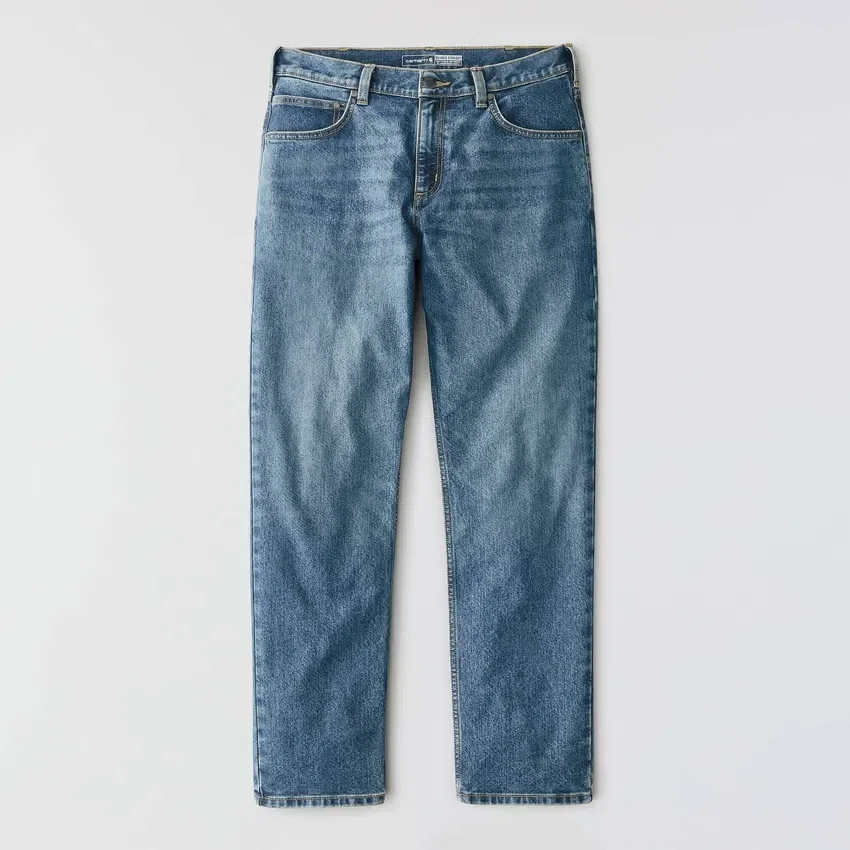 Herren-Arbeitsjeans «Relaxed Straight Rugged Flex»