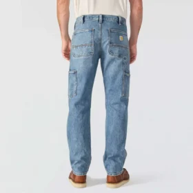 Herren-Arbeitsjeans «Relaxed Straight Rugged Flex»