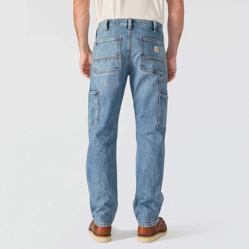 Herren-Arbeitsjeans «Relaxed Straight Rugged Flex»