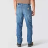 Herren-Arbeitsjeans «Relaxed Straight Rugged Flex»