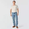 Herren-Arbeitsjeans «Relaxed Straight Rugged Flex»