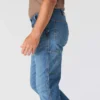 Herren-Arbeitsjeans «Relaxed Straight Rugged Flex»
