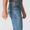 Herren-Arbeitsjeans «Relaxed Straight Rugged Flex»