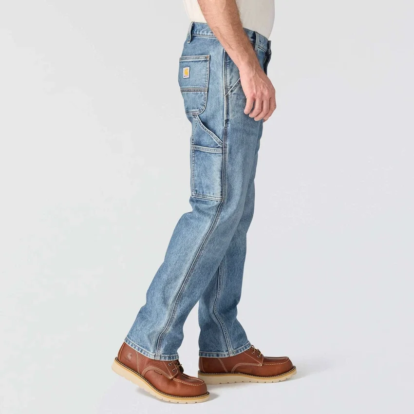 Herren-Arbeitsjeans «Relaxed Straight Rugged Flex»