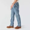 Herren-Arbeitsjeans «Relaxed Straight Rugged Flex»
