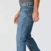 Herren-Arbeitsjeans «Relaxed Straight Rugged Flex»