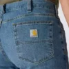 Herren-Arbeitsjeans «Relaxed Straight Rugged Flex»