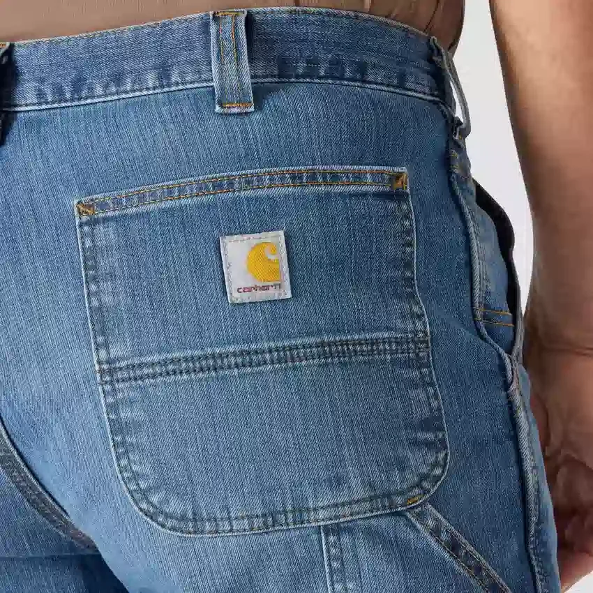 Herren-Arbeitsjeans «Relaxed Straight Rugged Flex»
