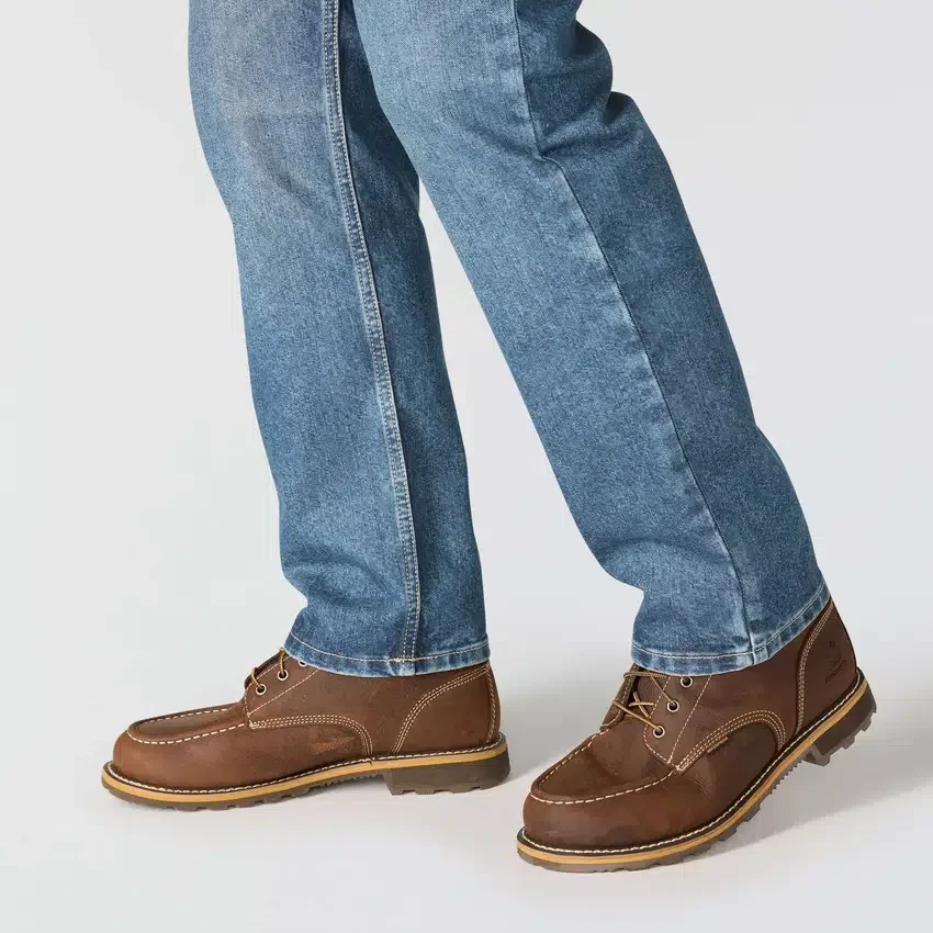 Herren-Arbeitsjeans «Relaxed Straight Rugged Flex»