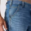 Herren-Arbeitsjeans «Relaxed Straight Rugged Flex»