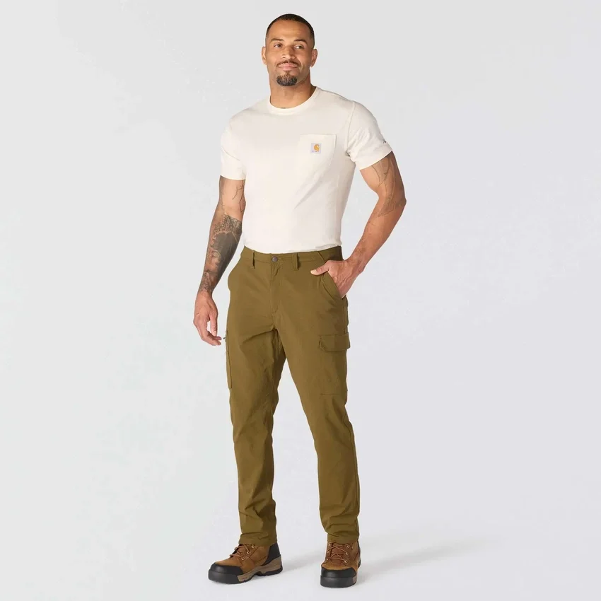 Herren-Cargohose «Force Ripstop» in lockerer Passform mit konischem Schnitt