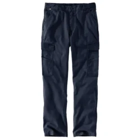 Herren-Cargohose «Rigby» in lockerer Passform mit geradem Bein – flammhemmende Hose
