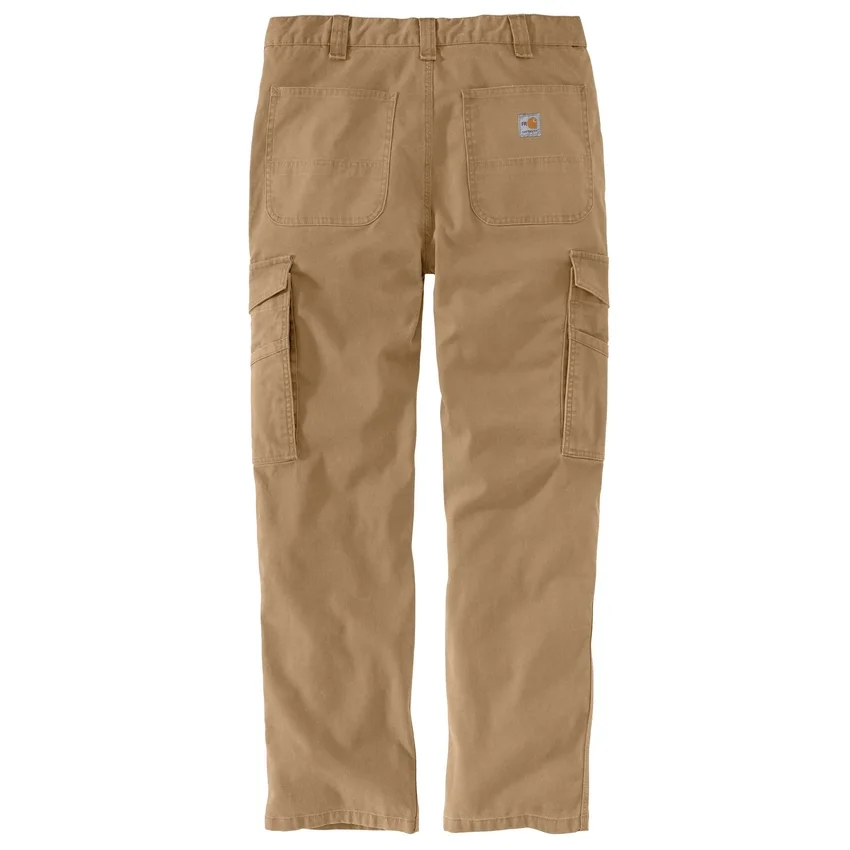 Herren-Cargohose «Rigby» in lockerer Passform mit geradem Bein – flammhemmende Hose