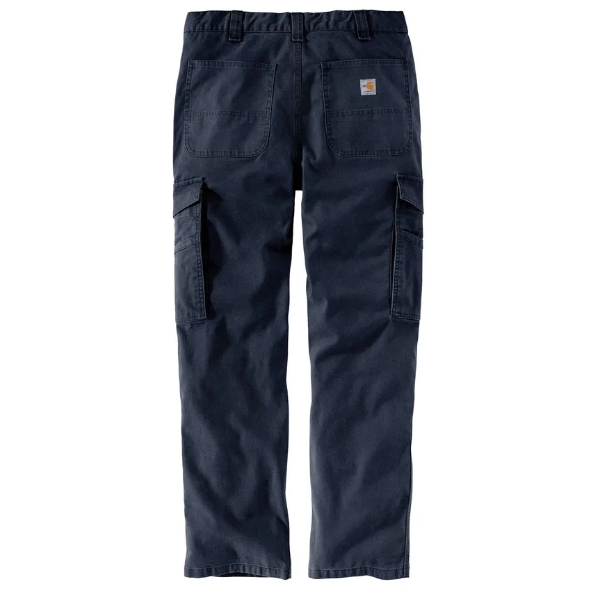 Herren-Cargohose «Rigby» in lockerer Passform mit geradem Bein – flammhemmende Hose