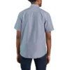 Herren-Chambray-Hemd mit lockerer Passform und kurzen Armlingen – Herren-Arbeitshemden
