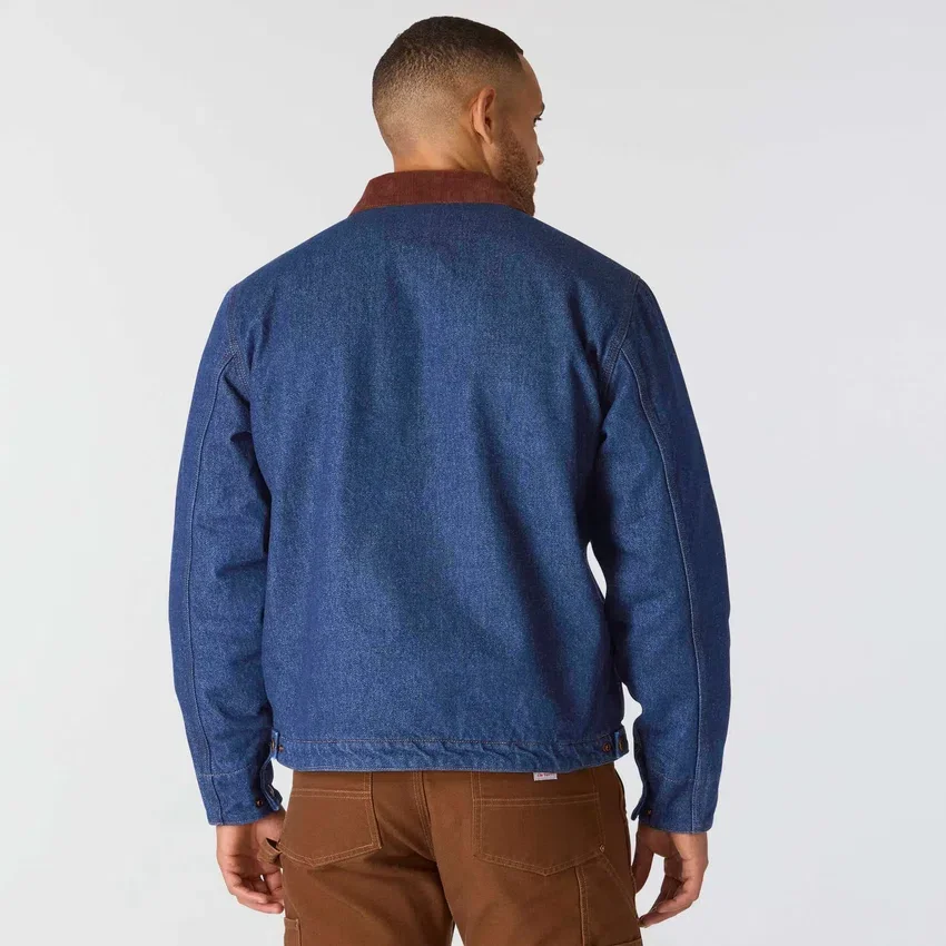Herren-Chore Coat aus Denim mit Sherpa-Futter aus der Crafted-Serie