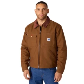 Herren-Chore Coat aus Entenstoff mit Sherpa-Futter aus der Crafted-Serie