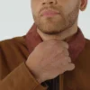 Herren-Chore Coat aus Entenstoff mit Sherpa-Futter aus der Crafted-Serie