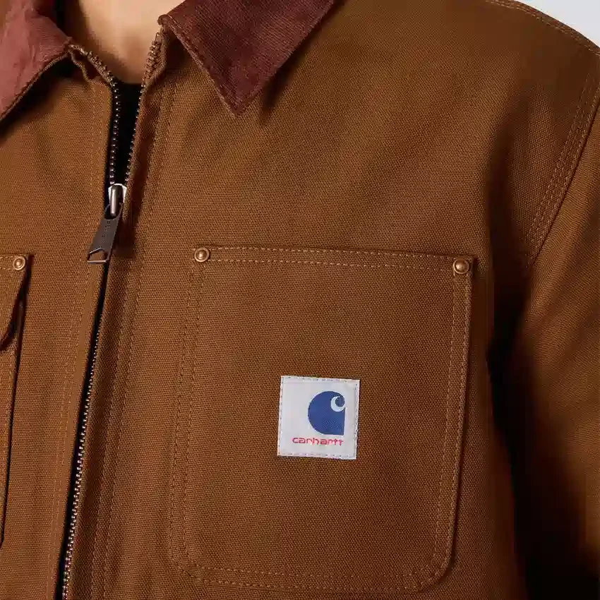 Herren-Chore Coat aus Entenstoff mit Sherpa-Futter aus der Crafted-Serie