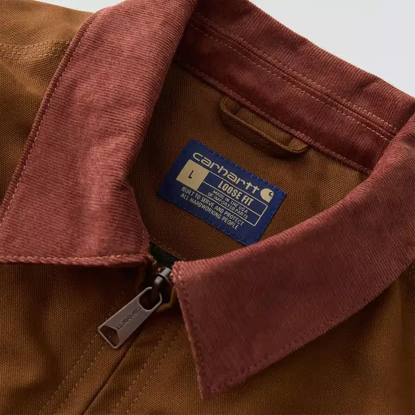 Herren-Chore Coat aus Entenstoff mit Sherpa-Futter aus der Crafted-Serie