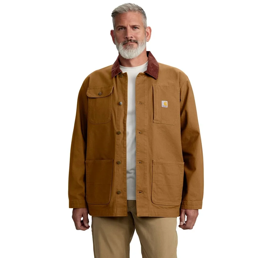 Herren-Chore Coat «Rugged Flex» aus Stretch-Baumwoll-Duck mit lockerer Passform