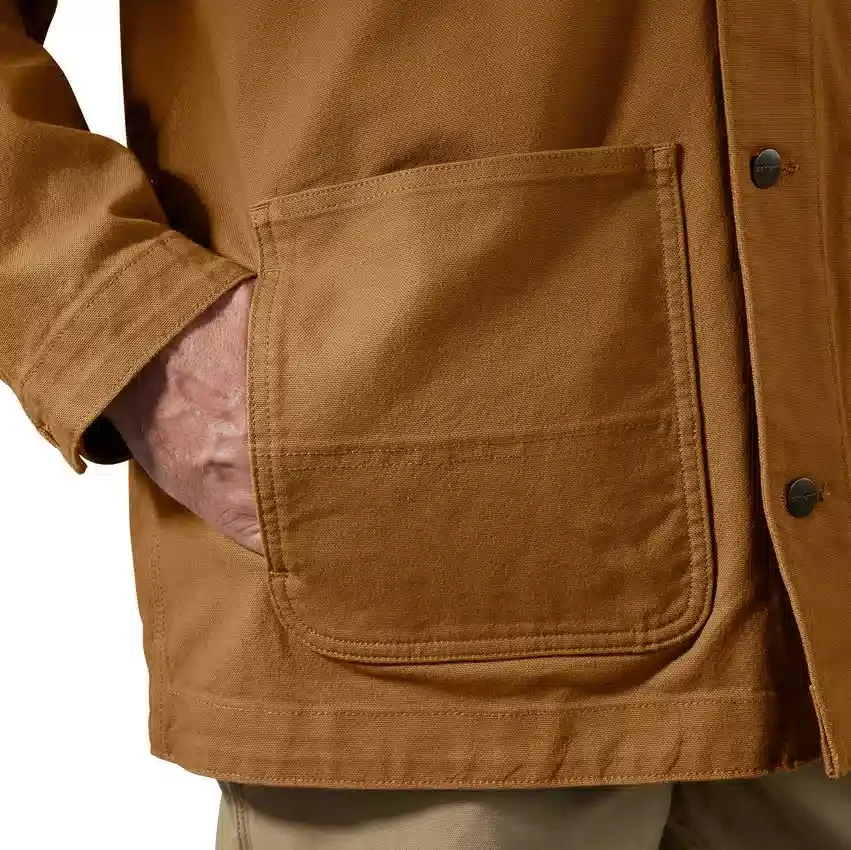 Herren-Chore Coat «Rugged Flex» aus Stretch-Baumwoll-Duck mit lockerer Passform