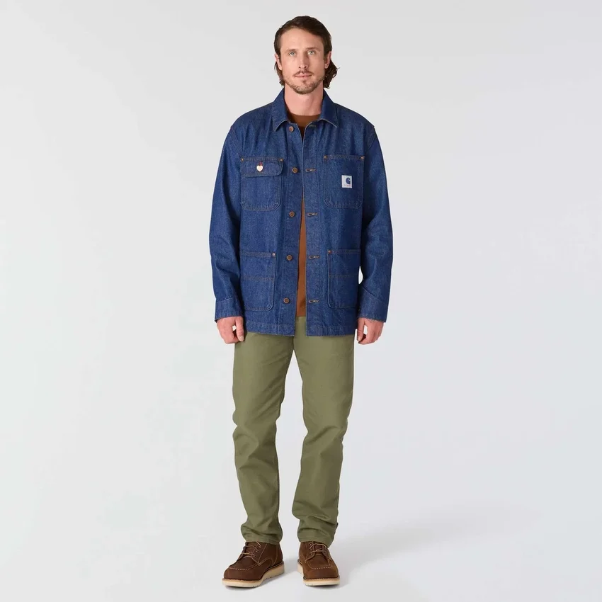 Herren-Denim-Chore Coat aus der Crafted-Serie