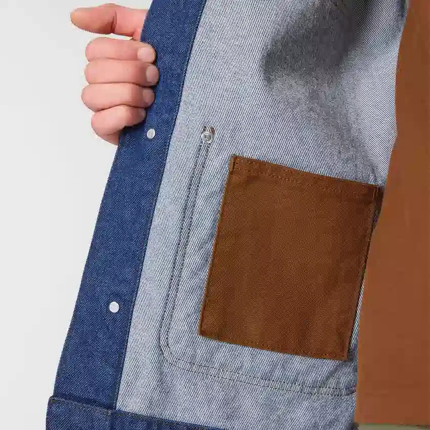 Herren-Denim-Chore Coat aus der Crafted-Serie