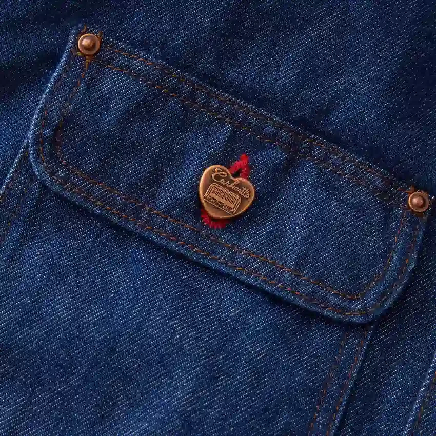 Herren-Denim-Chore Coat aus der Crafted-Serie