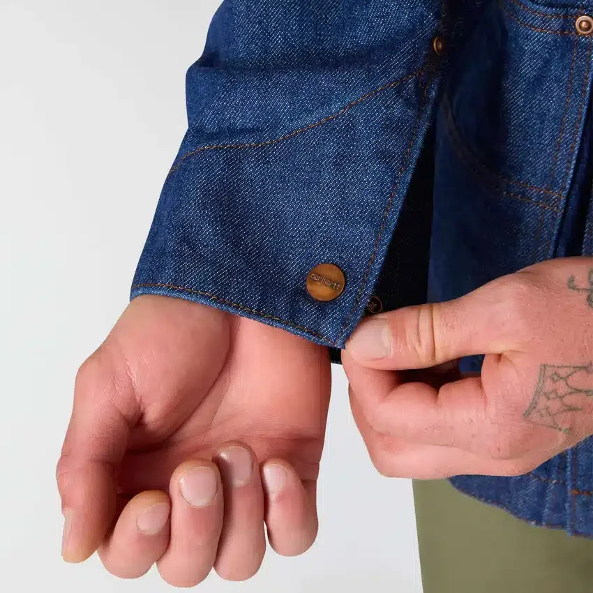 Herren-Denim-Chore Coat aus der Crafted-Serie