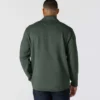 Herren-Fleece-Pullover mit Viertelreissverschluss in Relaxed Fit