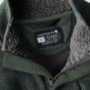 Herren-Fleece-Pullover mit Viertelreissverschluss in Relaxed Fit